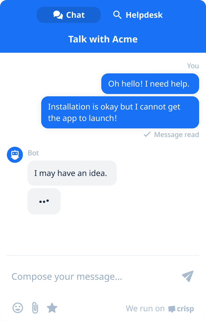 Bybelt AI chatbot widget