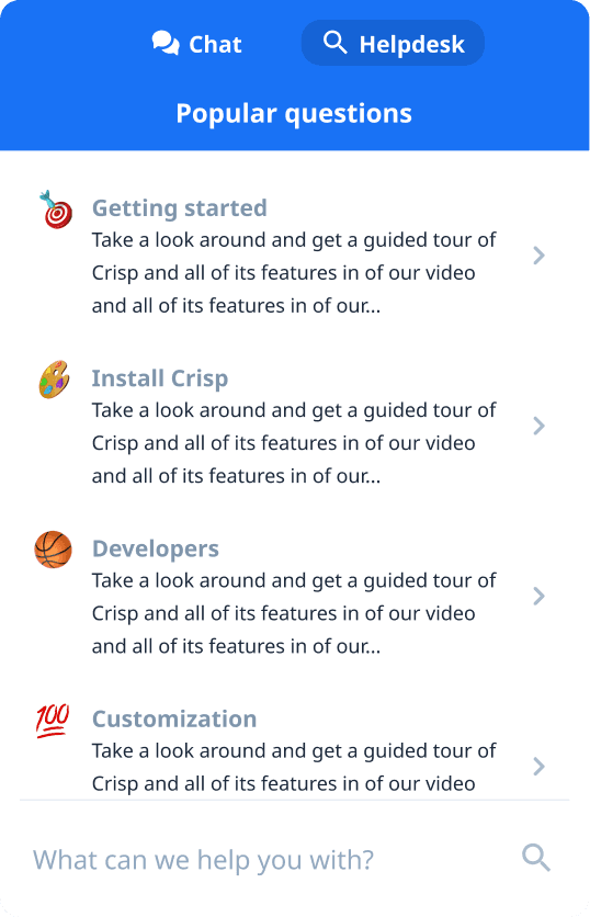 Bybelt knowledge base widget